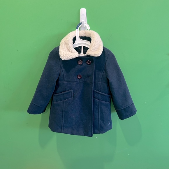 Babycottons Navy blue Coat - Picture 1 of 4
